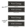 Designer Slate House Sign Choice Of Font, thumbnail 5 of 5