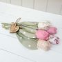 Personalised Cotton Tulips In Jug Or Churn, thumbnail 4 of 9