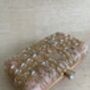 Pink Handcrafted Embroidered Rectangular Clutch Purse, thumbnail 2 of 10