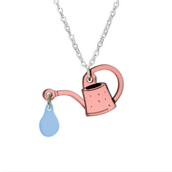 Watering Can Charm Necklace, 2 of 4