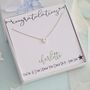Sterling Silver Sliding Initial Necklace, thumbnail 6 of 12