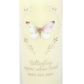 Butterflies Appear Vanilla Tube Candle, 2 of 2