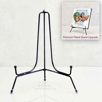 The World’s Best Grandad Personalised Photo Slate Gift For Grandad, 5 of 6