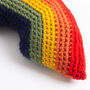 Bright Rainbow Cushion Set Crochet Kit, thumbnail 7 of 8