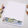 A4 Letter Writing Paper With Fishing Seaside Village, thumbnail 3 of 4