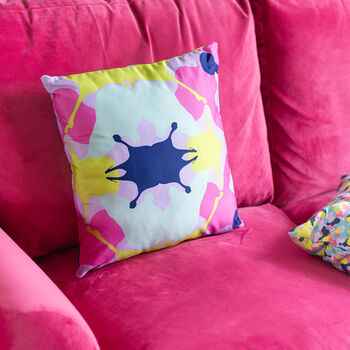 Large Multi Coloured Cushion Cover, 3 of 9