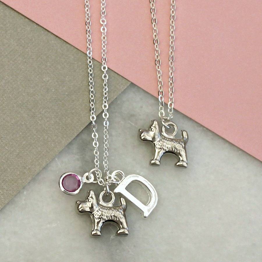 Little Dog Charm Necklace By Completely Charmed