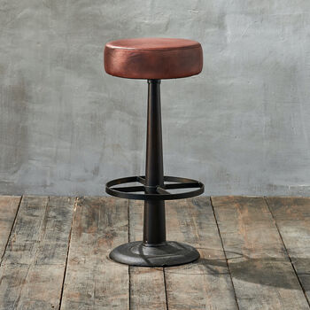 Leather Stool, 6 of 6