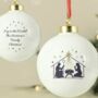 Personalised Nativity Bauble, thumbnail 2 of 3