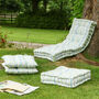 Tenby Stripe Garden Seat Pad Collection, thumbnail 2 of 5