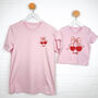 Mum And Daughter Matching Cherry T Shirt Set, thumbnail 1 of 2