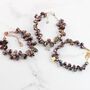 Keshi Pearl Clover Charm Bracelet, thumbnail 4 of 12