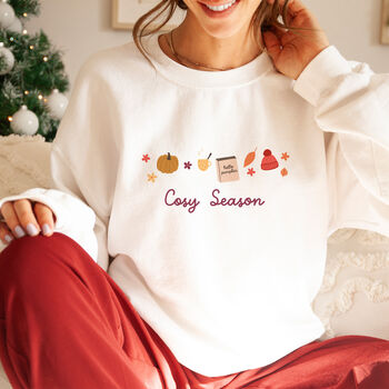Cosy Season Autumn Sweatshirt Gift, 3 of 9