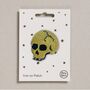 Skull Iron On Patch, thumbnail 1 of 4