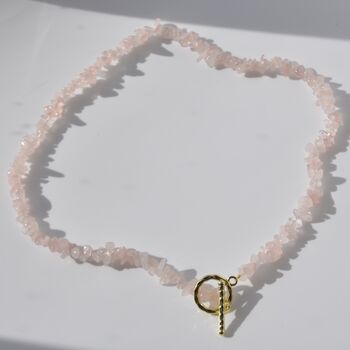 Healing Crystal Chip Necklace Gift For Her, 10 of 12