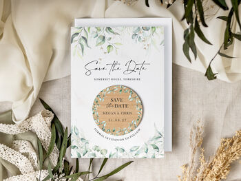 Save The Date Wedding Cards With Magnet, 9 of 9