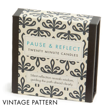 'Pause And Reflect' Twenty Minute Candles, 5 of 12