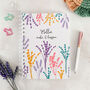 Personalised Lavender 2025 Diary | Dated Planner, thumbnail 6 of 7