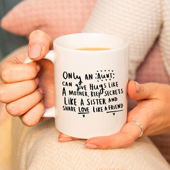 Only An Aunty Is A Mother, Sister And Friend Coaster, 2 of 7