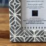 Table Top Picture Frame, Indian Block Print Fabric, thumbnail 2 of 10