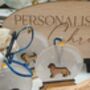 Personalised Snow Globe Dog Christmas Decoration, thumbnail 7 of 12