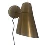 Alya Wall Lamp Antique Brass Finish Iron, thumbnail 4 of 5