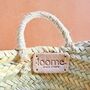 Handmade Christmas Mini Straw 'Joy' Basket, thumbnail 7 of 7