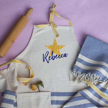 Personalised Apron, Tea Towels, Gift For Her, 4 of 12