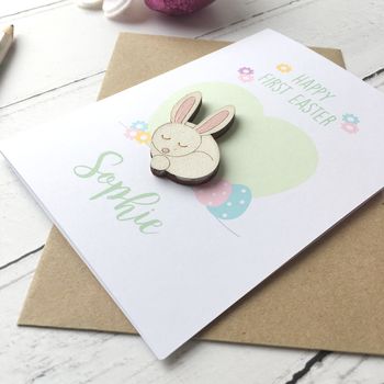 Personalised Baby's First Easter Card, 4 of 4