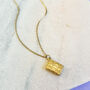 Custard Cream Biscuit Charm Necklace, thumbnail 1 of 5
