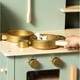 Personalised Wooden Sage Green Toy Kitchen, thumbnail 3 of 4