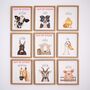 Children's Farm Animal Nursery Prints With Affirmations, thumbnail 7 of 7
