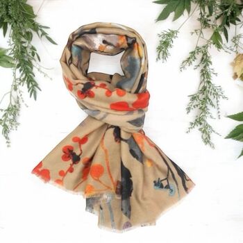 Autumn Floral Scarf, 2 of 8