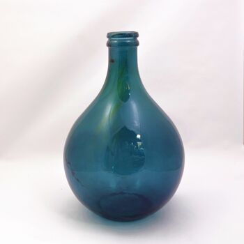 Recycled Glass Vase | 43cm 'Garrafa' | Seven Colours, 5 of 6