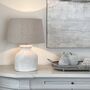 Abell Cement Effect Table Lamp, thumbnail 4 of 5