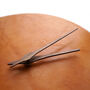 Modern Leather Wall Clock, thumbnail 11 of 12