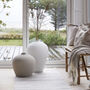 Catia Handmade White Terracotta Pot Vase, thumbnail 2 of 6