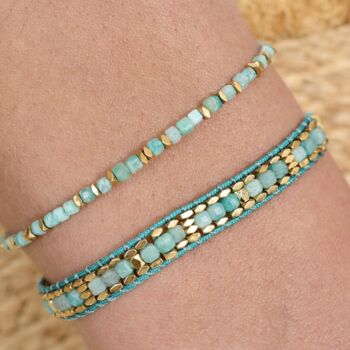 Celeste Gemstone Stacking Bracelet Sets, 4 of 12