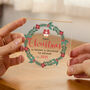 First Christmas Nanny And Grandad Plaque Gift, thumbnail 2 of 4