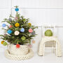 Christmas Bauble Pompom Craft Kit Pastels, thumbnail 1 of 5