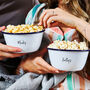 Set Of Two Personalised Couples Popcorn Bowls, thumbnail 2 of 3