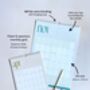 2026 Minimalist Wall Calendar In Large A3 Or A4, thumbnail 7 of 10