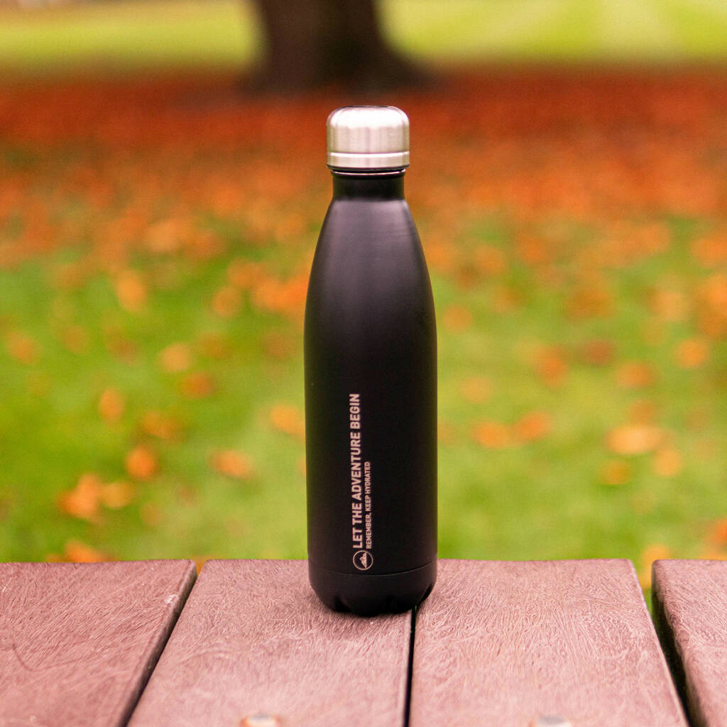 Personalised Metal Water Bottle By Hot Dot Laser Notonthehighstreet