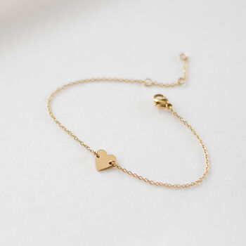 Mother Of The Groom Bracelet – Wedding Day Gift For Mum, Wedding Heart Jewellery, Bride Mum Gift, 3 of 9