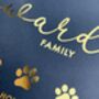 Personalised Family And Pets Print, thumbnail 5 of 7