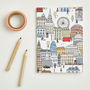 London Notebook In A6 And A5 Size, thumbnail 2 of 8