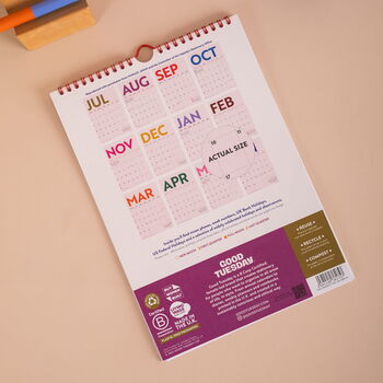 2026 2027 Mid Year Calendar | Simply Bright | A4, 5 of 6