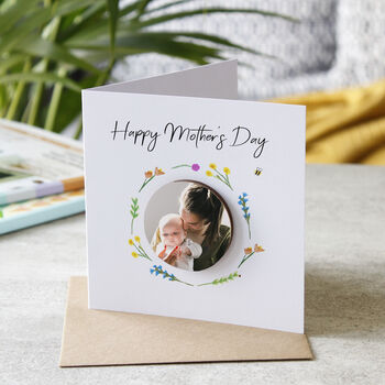 Happy Mother's Day Photo Magnet And Card, 2 of 3