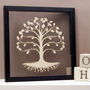 Personalised Floating Traditional Family Tree Wall Art, thumbnail 1 of 5