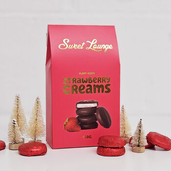 Strawberry Creams, Plant Based Chocolate With Filling, 2 of 3